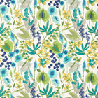 120335 Nalina Amazilia Zest/Lagoon/Gooseberry Fabric by Harlequin