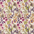 Nalina Amazilia Loganberry Raspberry Apricot Harlequin Fabric