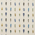 Limosa Papaya Lagoon Loganberry Harlequin Indigo/Mustard/Stone Fabric by Harlequin