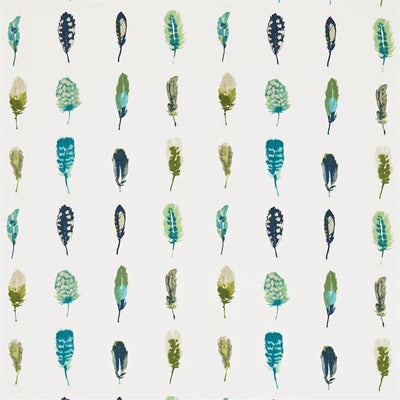 Limosa Amazilia Lagoon Zest Gooseberry Fabric by Harlequin