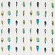 Limosa Amazilia Lagoon Zest Gooseberry Fabric by Harlequin