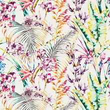 120351 Paradise Amazilia Papaya Flamingo Apple Fabric by Harlequin