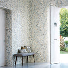 111633 Chaconia Colour 4 Amber and Slate Wallpaper by Harlequin