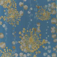 111651 Moku Purity Indigo and Pebble Wallpaper by Harlequin