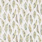 120599 Kinina Anthozoa Graphite Mustard Fabric by Harlequin