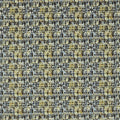 Kelambu Anthozoa Graphite Mustard Fabric by Harlequin