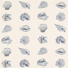 120613 Kabibi Anthozoa Indigo Fabric by Harlequin