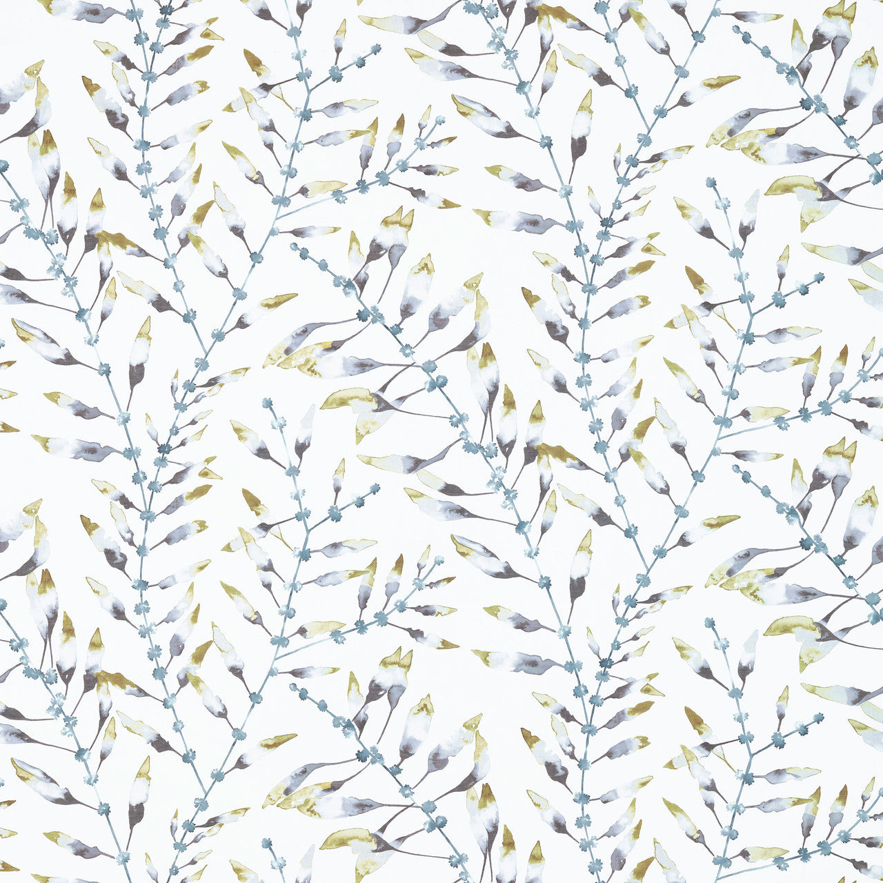120617 Chaconia Idyllic Lagoon/Linden Fabric by Harlequin