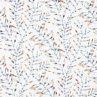 120618 Chaconia Anthozoa Amber Slate Fabric by Harlequin