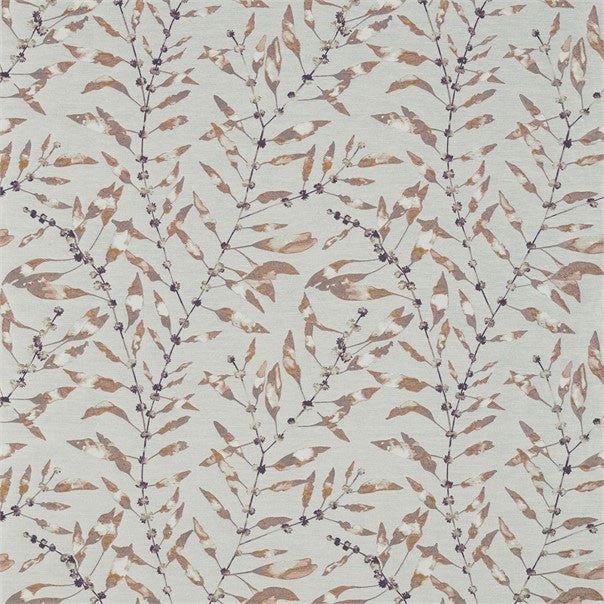 132293 Chaconia Anthozoa Mandarin Fig Fabric by Harlequin