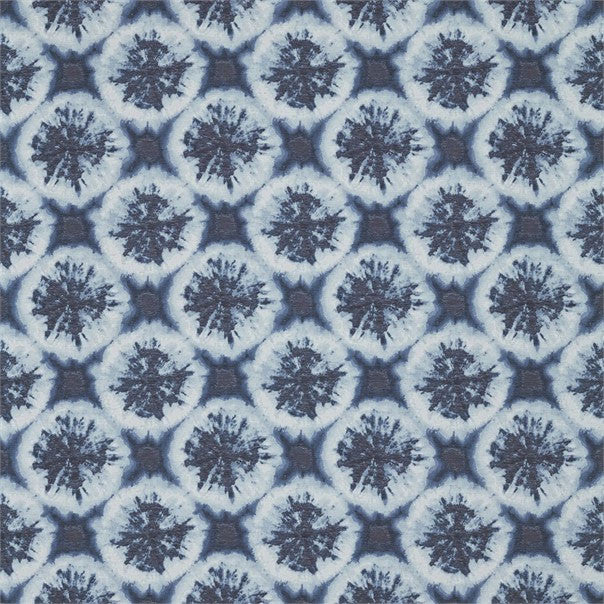 132301 Nihan Anthozoa Indigo Fabric by Harlequin