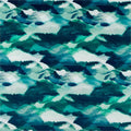 Minako Atelier Emerald Zest Marine Fabric by Harlequin