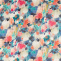 Exuberance Atelier Teal Fuchsia Mandarin Harlequin Fabric