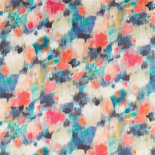 120804 Exuberance Atelier Teal Fuchsia Mandarin Harlequin Fabric