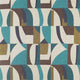 Bodega Atelier Ink Marine Ochre Fabric by Harlequin