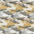 Minako Atelier Gold Charcoal Fabric by Harlequin