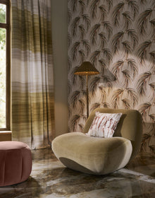 HAW0339-01 Alvaro Rosewood / Plum / Olive Signature Wallpaper by Harlequin