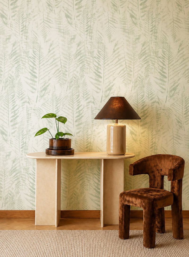 HAW0339-02 Alvaro Atlantic / Palm / Mineral Signature Wallpaper by Harlequin