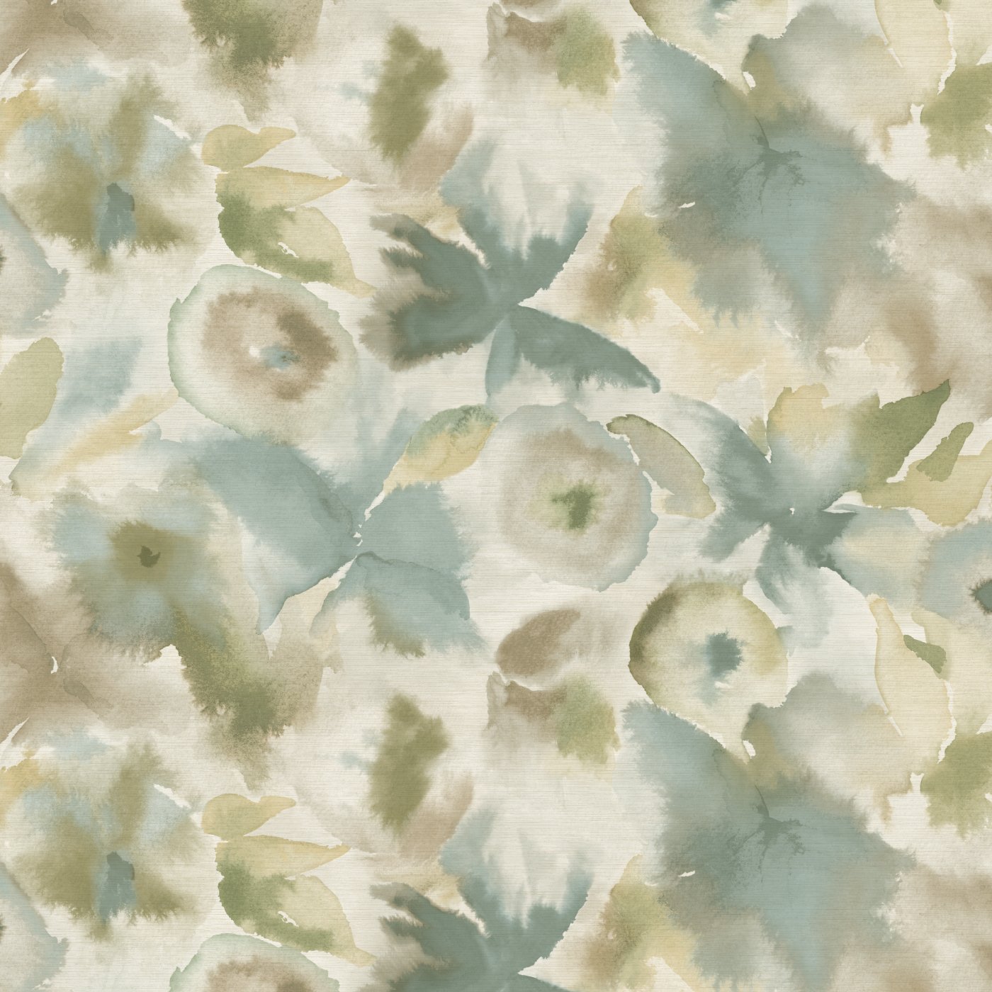 HAW0340-02 Flores Aloe / Honey / Viridian Signature Mural by Harlequin