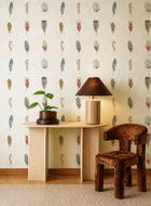 HAW0343-02 Limosa Stone / Pebble / Parchment Signature Wallpaper by Harlequin