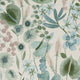 Nalina Positano / Aloe / Sky Signature Wallpaper by Harlequin