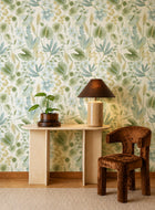 HAW0346-02 Nalina Honey / Clover / Sky Signature Wallpaper by Harlequin
