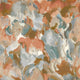 Foresta Colour 4 Baked Terracotta/Cerulean Wallpaper by Harlequin