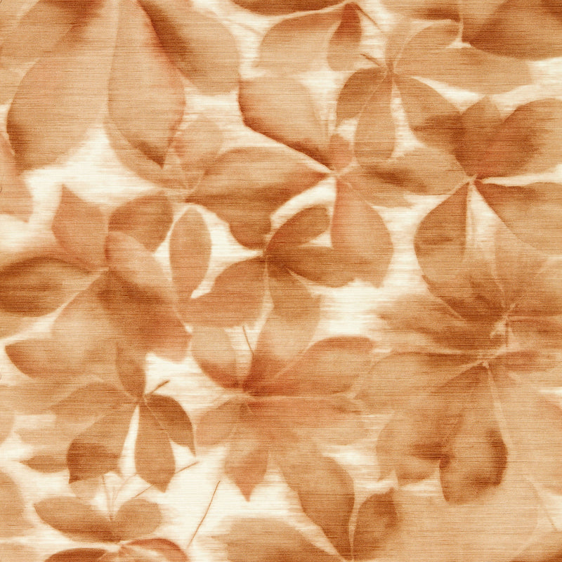 113007 Grounded Colour 4 Baked Terracotta and Parchment Wallpaper by Harlequin