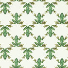 113011 Wood Frog Colour 4 Forest and Chalk Wallpaper by Harlequin