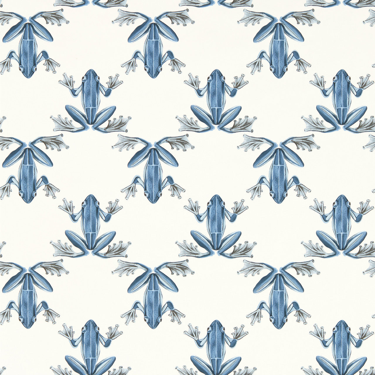 113012 Wood Frog Colour 4 Wild Water and Chalk Wallpaper by Harlequin