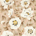 Florent Colour 4 Positano, Maple and Graphite Wallpaper by Harlequin