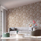 113014 Florent Colour 4 Positano, Maple and Graphite Wallpaper by Harlequin
