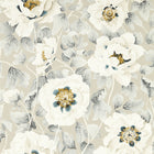 113017 Florent Colour 4 Stone, Tranquillity and Slate Wallpaper by Harlequin