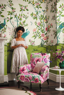 112891 ( HDHW112891 ) Florence Harlequin x Diane Hill Wallpaper By Harlequin