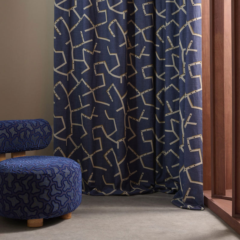 134681 Saraceno Defined Momentum Nordic Fabric by Harlequin