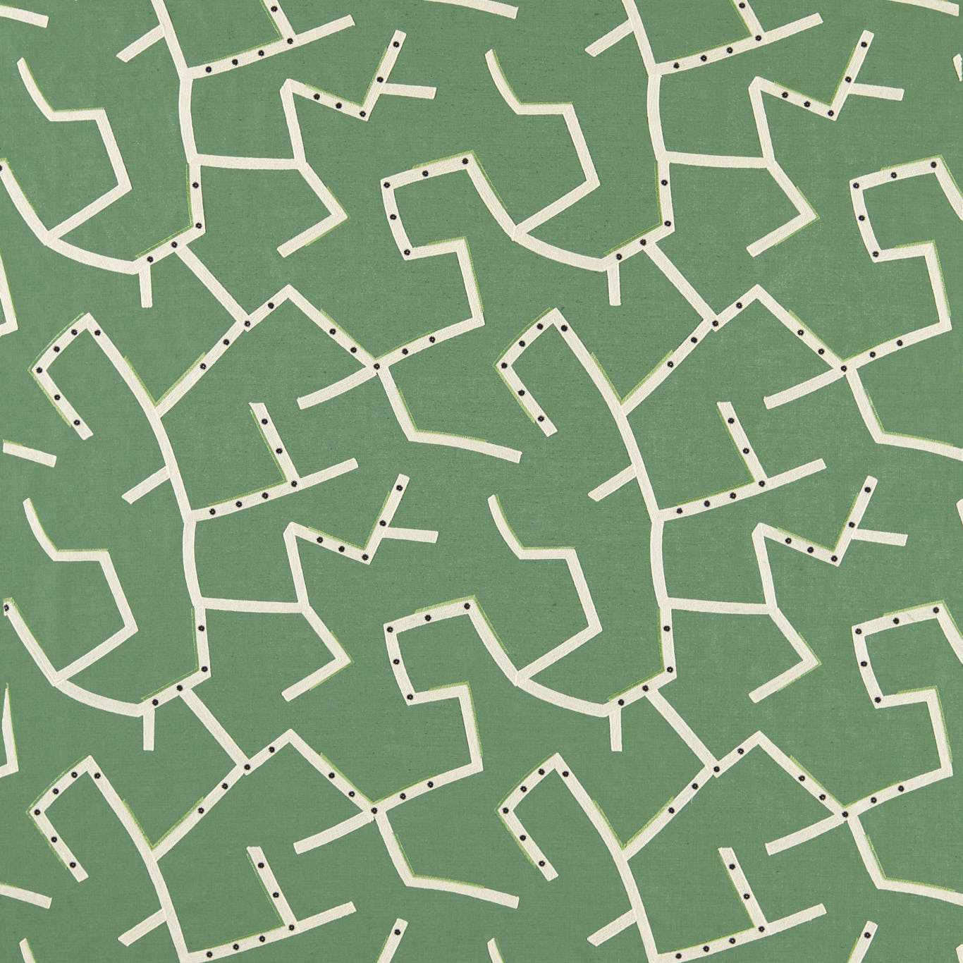 134683 Saraceno Defined Momentum Jade Fabric by Harlequin