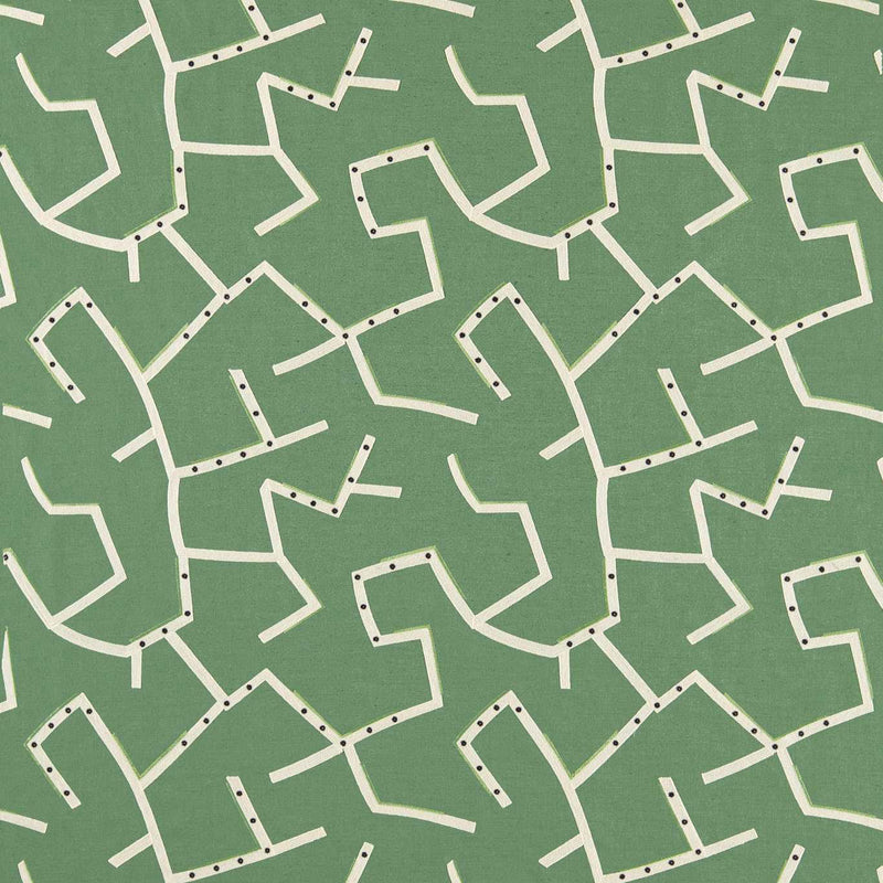 134683 Saraceno Defined Momentum Jade Fabric by Harlequin