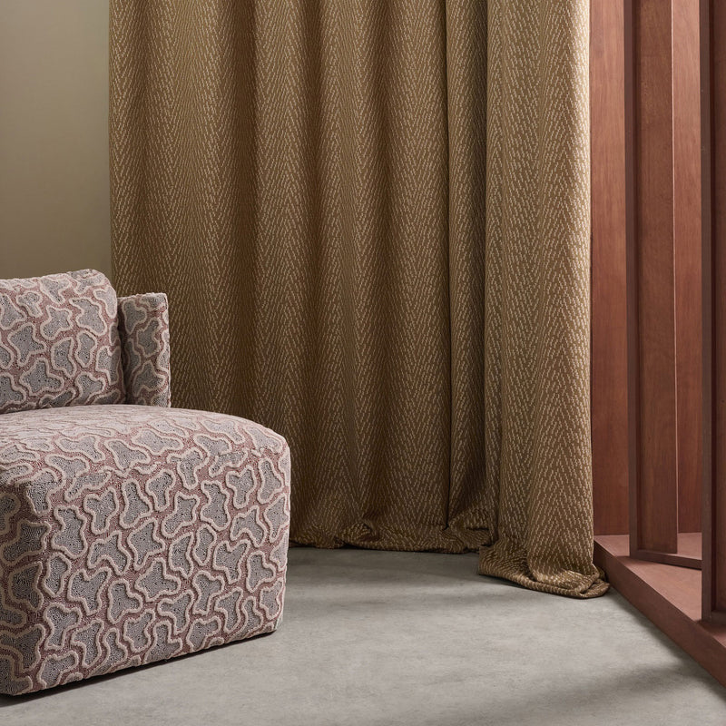 134693 Altar Defined Momentum Gold Fabric by Harlequin