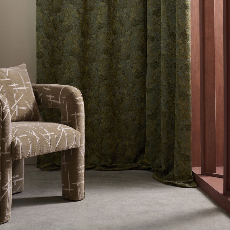 134695 Eliasson Defined Momentum Kyanite/Emerald Fabric by Harlequin