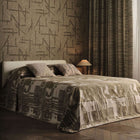 134706 Kiva Defined Momentum Moss/Olivine Fabric by Harlequin