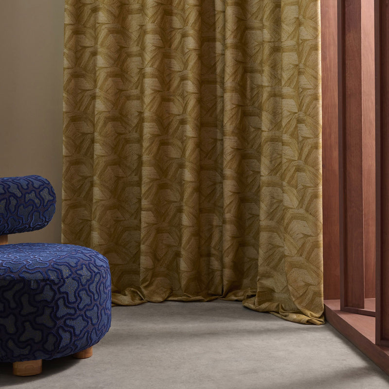 134716 Cartography Defined Momentum Tourmaline Fabric by Harlequin