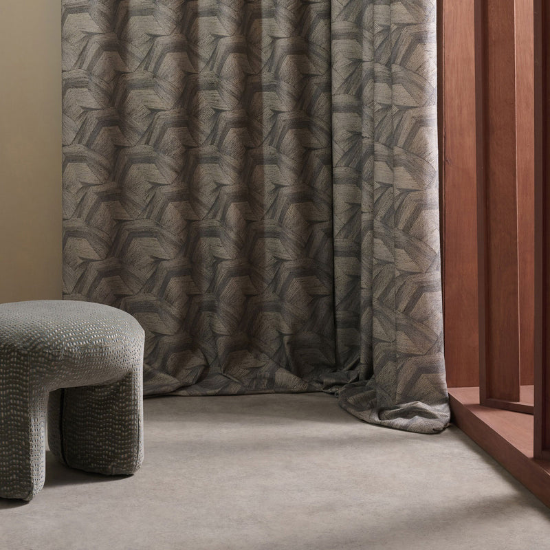 134717 Cartography Defined Momentum Storm Fabric by Harlequin