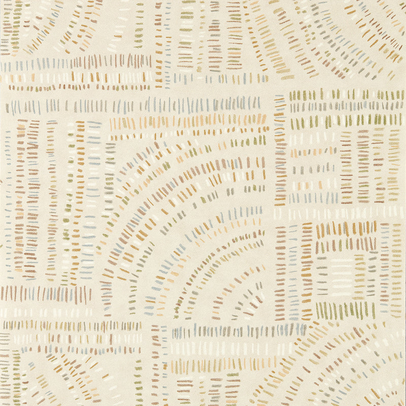 113294 Frescoes Defined Momentum Pumice/Jasper/Amber Wallpaper by Harlequin