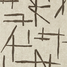 113331 Dolmens Defined Momentum Onyx/Limestone Wallpaper by Harlequin