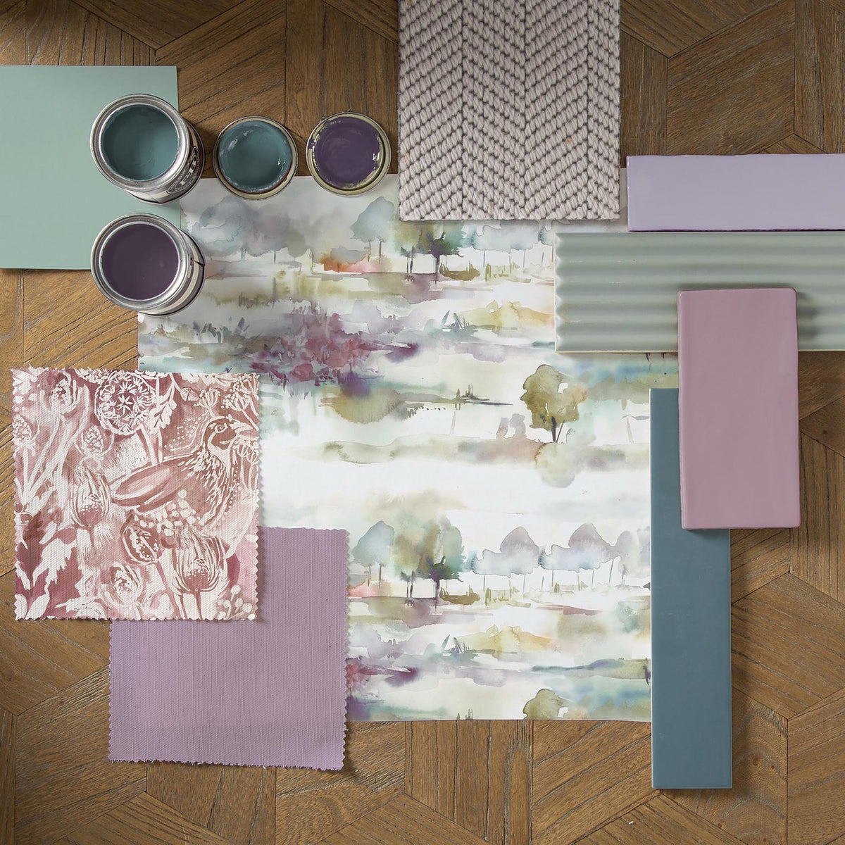 Heather Moors Moors Wallpaper by Voyage Maison | HEATHER/WPO/MOO