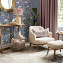 Hermione Indigo Wallpaper by Voyage Maison | HERMION/WPO/IND