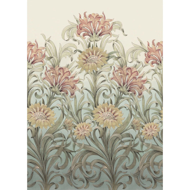 HETA201257203 The Flower Ballet Heritage Medium Wallpanel by Casadeco