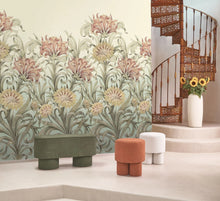 HETA201257205 The Flower Ballet Heritage Small Wallpanel by Casadeco