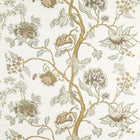 121340 Indienne Taupe/Ochre Zamora Fabric by Harlequin