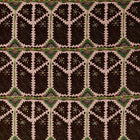 121346 Brocha Blush/Charcoal Zamora Fabric by Harlequin